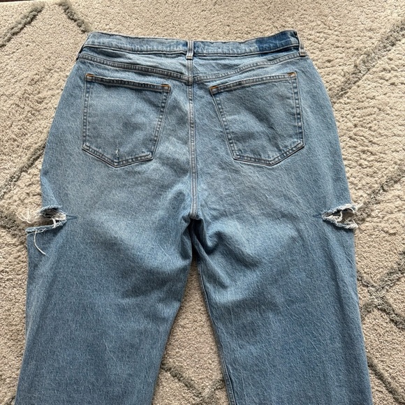 Abercrombie and Fitch jeans 90s baggy low rise high waisted curve love 33 / 16 - Picture 11 of 13